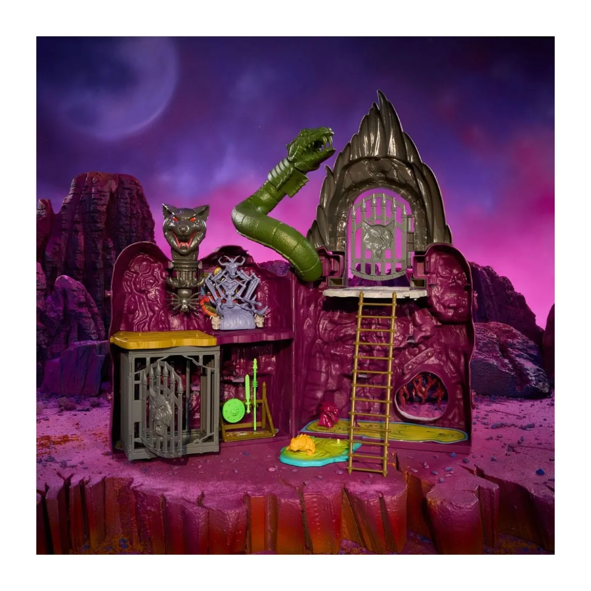 Masters of the Universe ORIGINS - Snake Mountain - Le Chateau Malefique