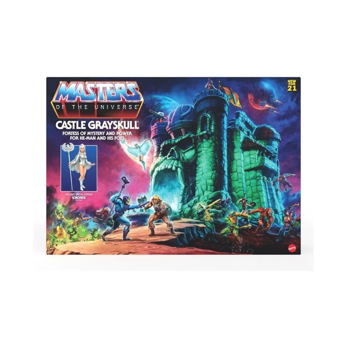 Masters of the Universe ORIGINS - Castle Grayskull - Le Chateau des Ombres