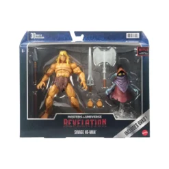 Masters of the Universe: Revelation Masterverse - Savage He-Man & Orkos Deluxe
