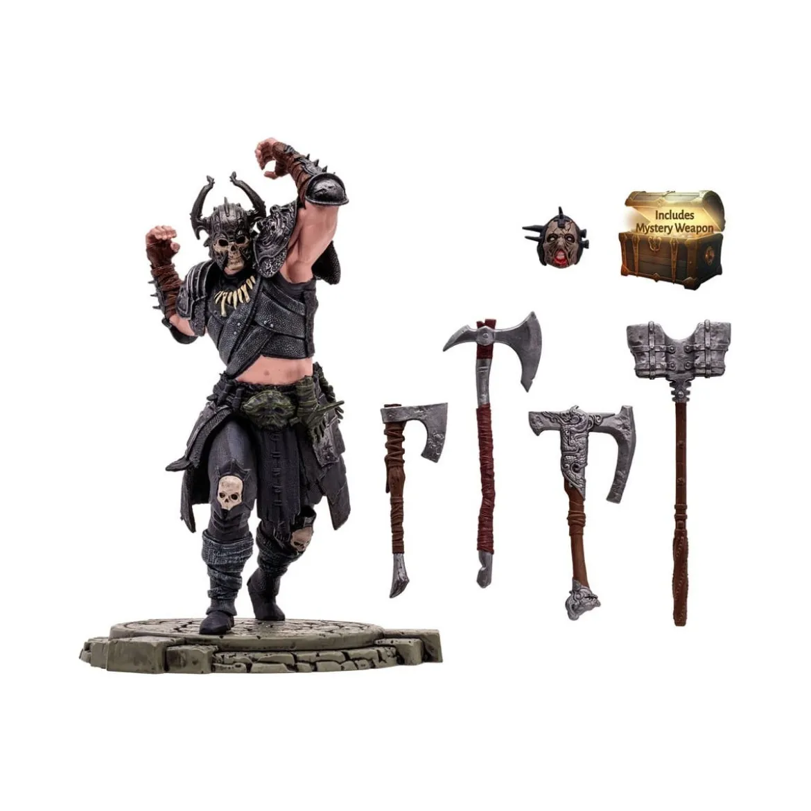 Mc Farlane Blizzard - Diablo IV - Barbarian Common Version