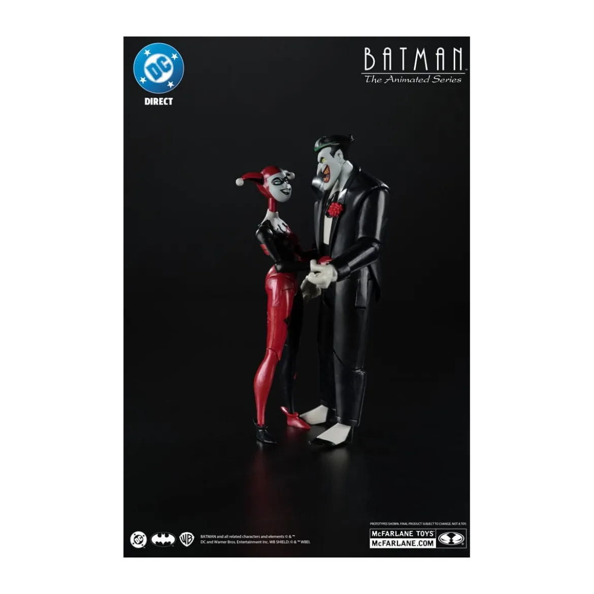 Mc Farlane DC Direct - Harley Quinn & The Joker (Mad Love) (Gold Label) - Batman: The Animated Series 1992