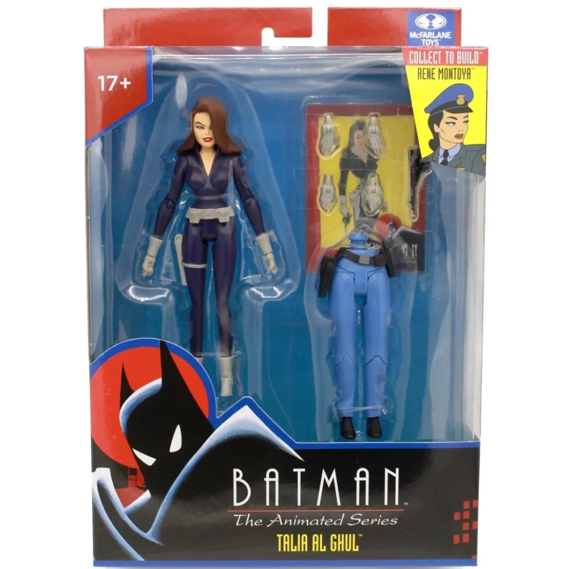 Mc Farlane DC Direct - TALIA AL GHUL BAF Rene Montoya - Batman: The Animated Series 1992