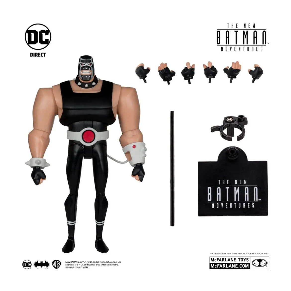 Mc Farlane - DC Direct The New Batman Adventures Wave 2 - Serie de 4 figurines