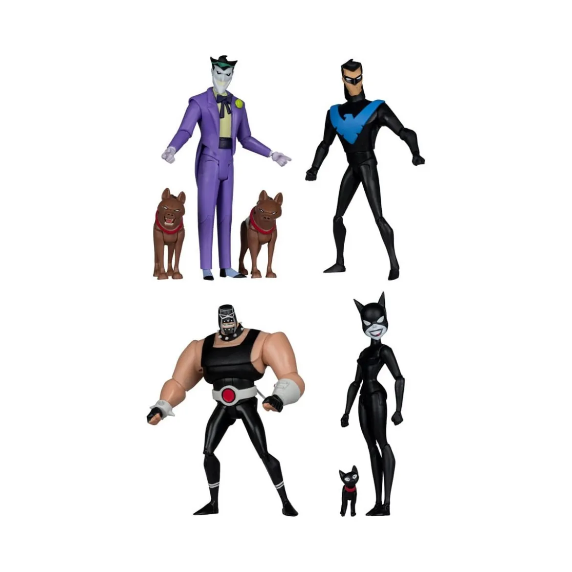 Mc Farlane - DC Direct The New Batman Adventures Wave 2 - Serie de 4 figurines