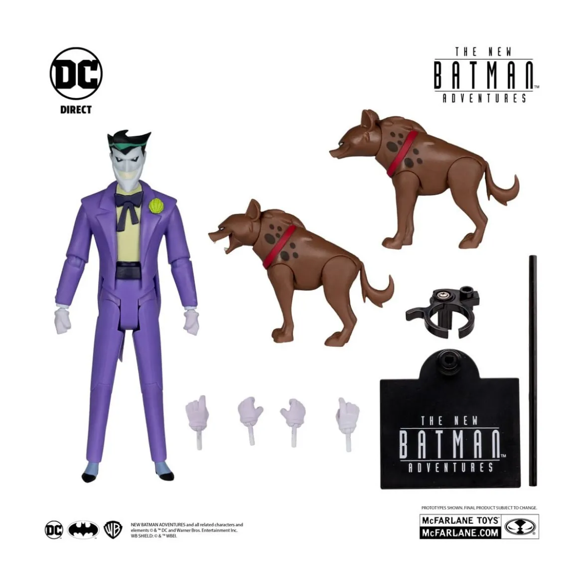 Mc Farlane - DC Direct The New Batman Adventures Wave 2 - Serie de 4 figurines