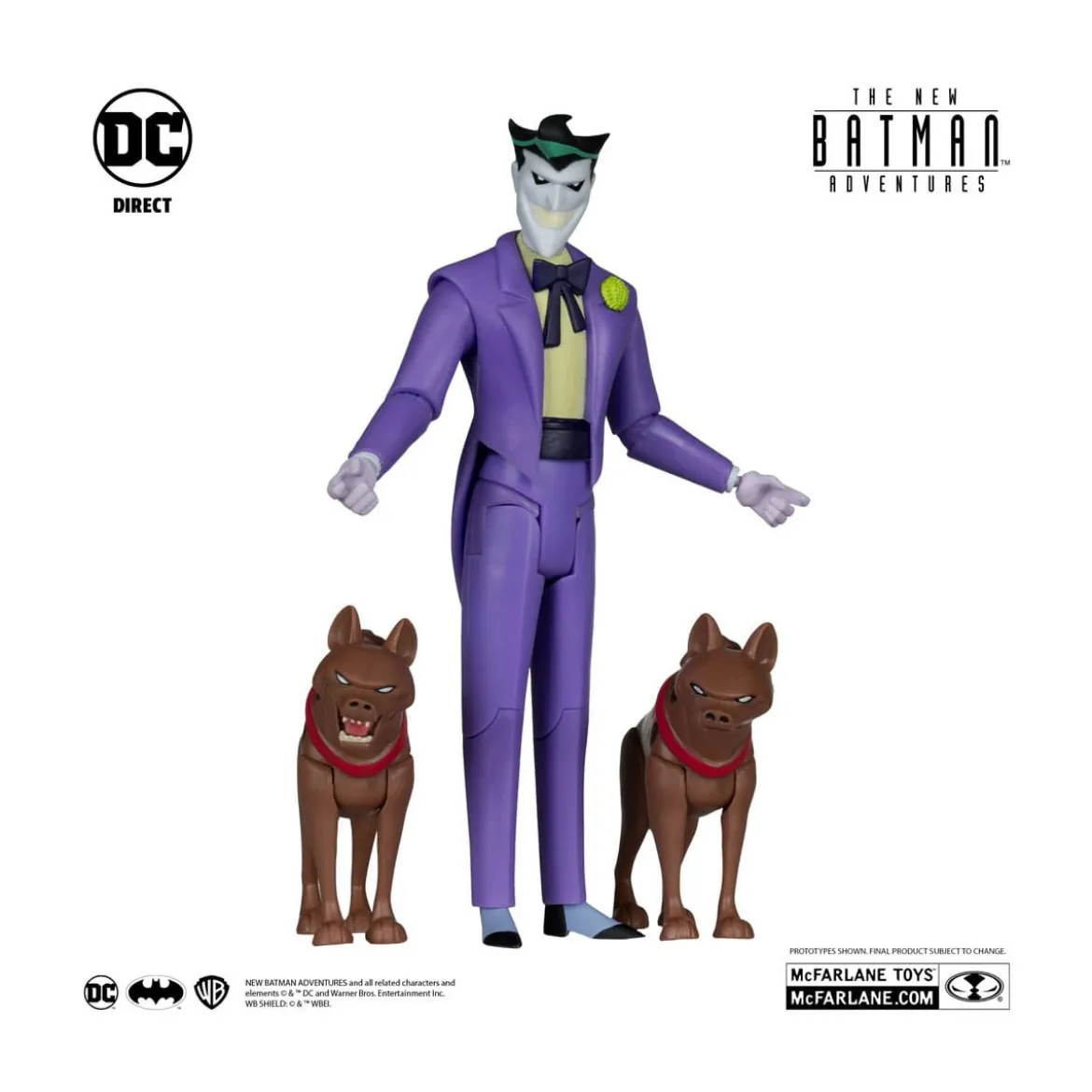 Mc Farlane - DC Direct The New Batman Adventures Wave 2 - Serie de 4 figurines