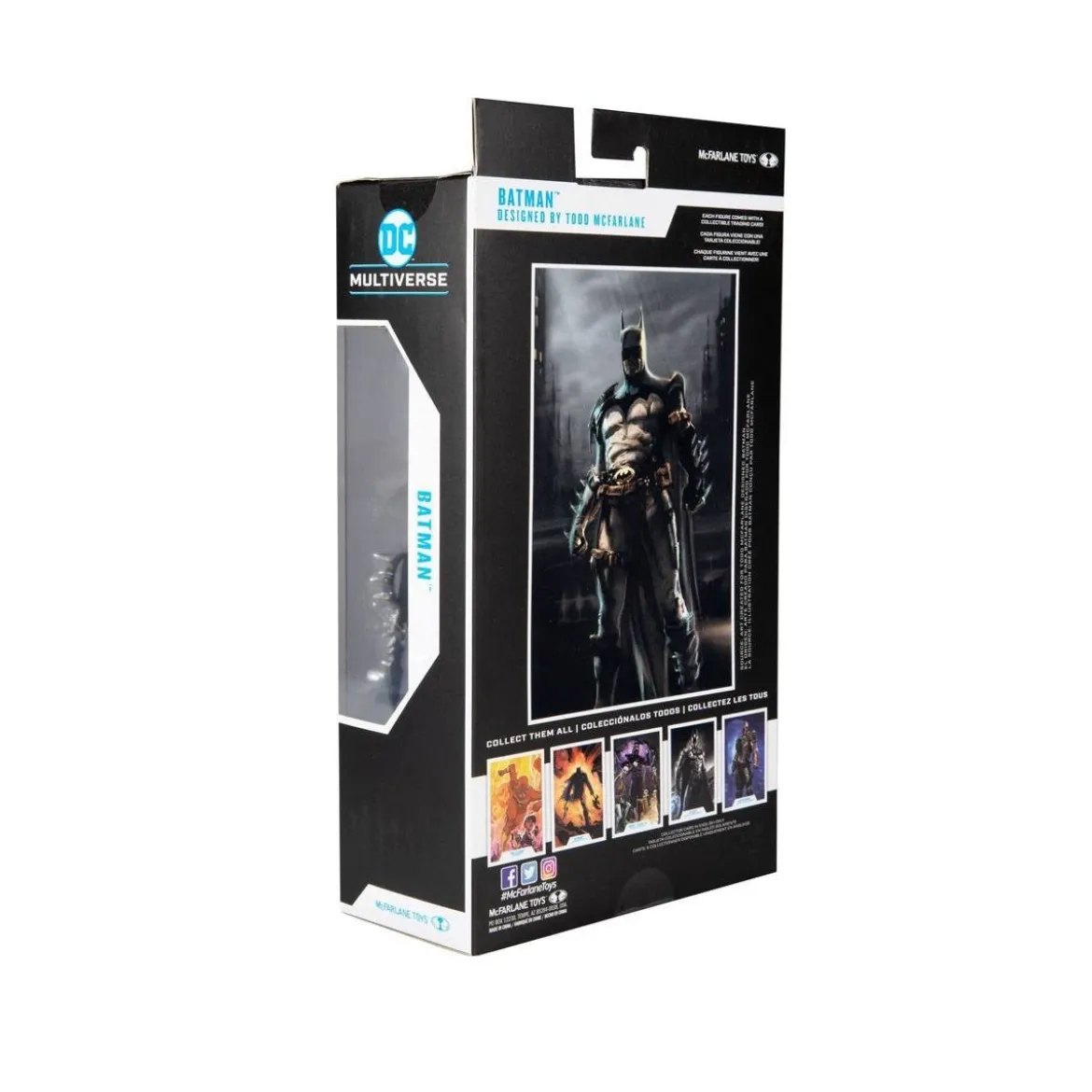Mc Farlane - DC Multiverse - Batman Designed by Todd McFarlane Version Bleue 1/12
