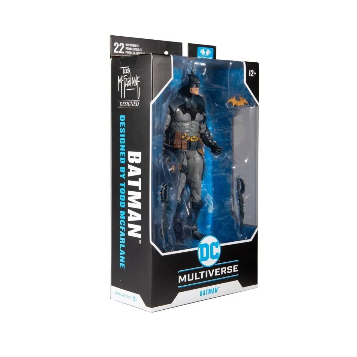 Mc Farlane - DC Multiverse - Batman Designed by Todd McFarlane Version Bleue 1/12