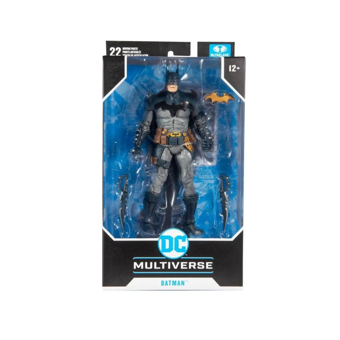 Mc Farlane - DC Multiverse - Batman Designed by Todd McFarlane Version Bleue 1/12