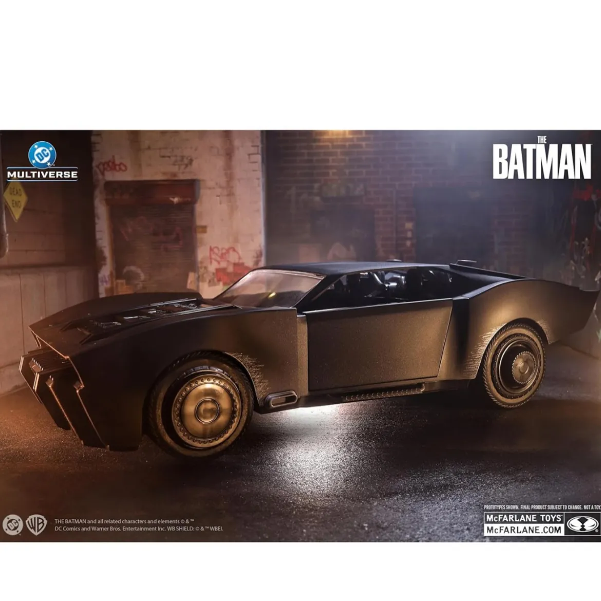Mc Farlane - DC Multiverse - Batmobile (Gold Label) - The Batman
