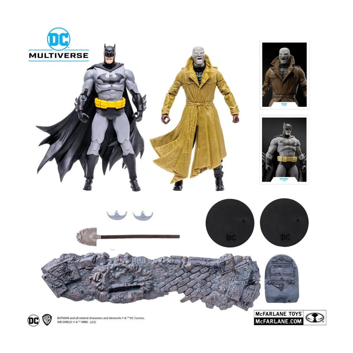 Mc Farlane - DC Multiverse - Collector Multipack Batman vs. Hush 1/12