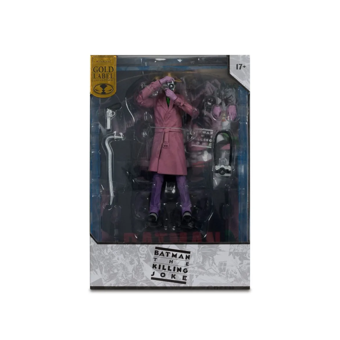 Mc Farlane - DC Multiverse - Cover Recreations The Joker (Batman: The Killing Joke) Gold Label