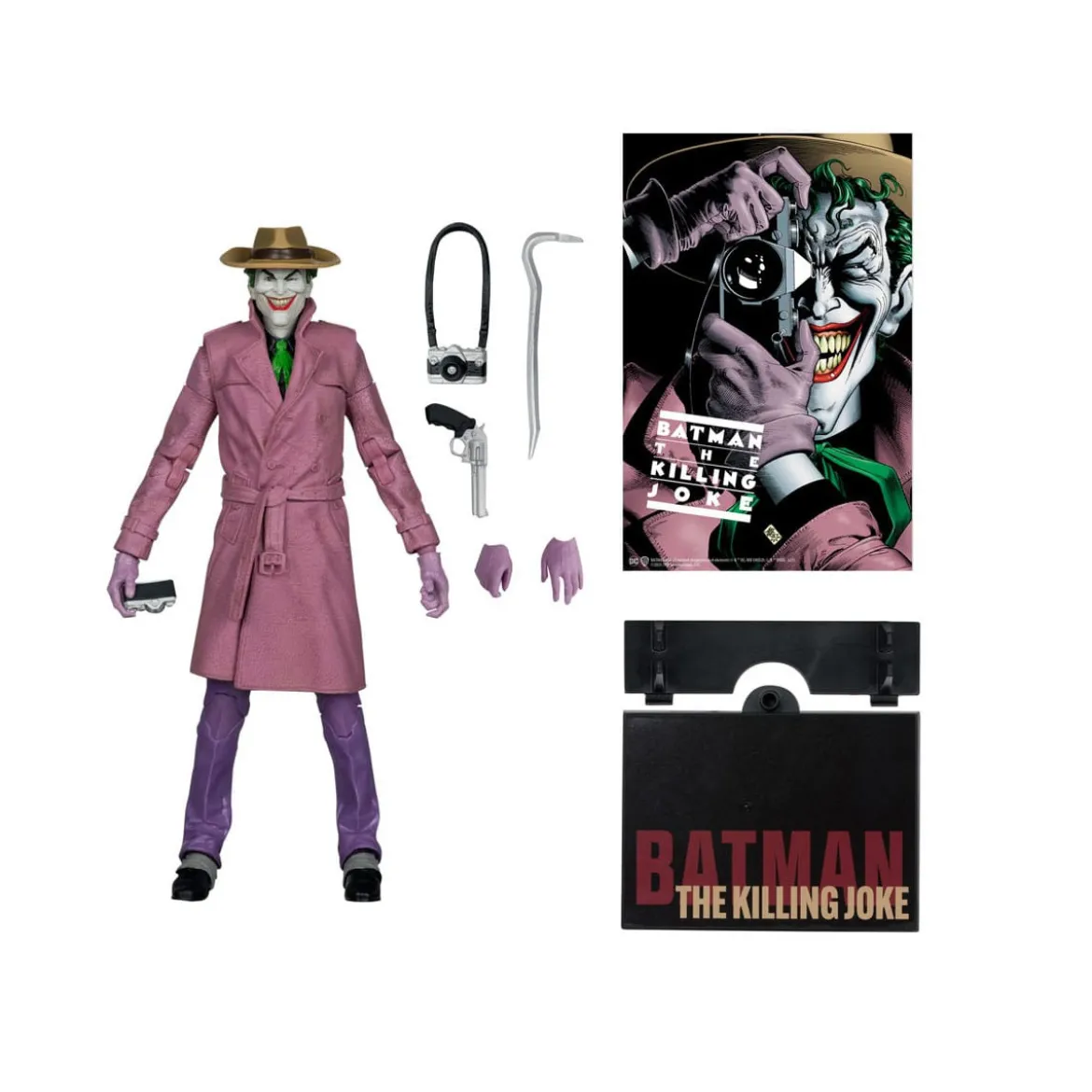 Mc Farlane - DC Multiverse - Cover Recreations The Joker (Batman: The Killing Joke) Gold Label