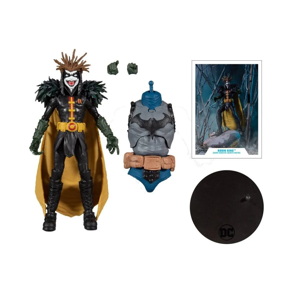 Mc Farlane - DC Multiverse - Dark Nights Death Metal Robin King - Darkfather BAF 1/12