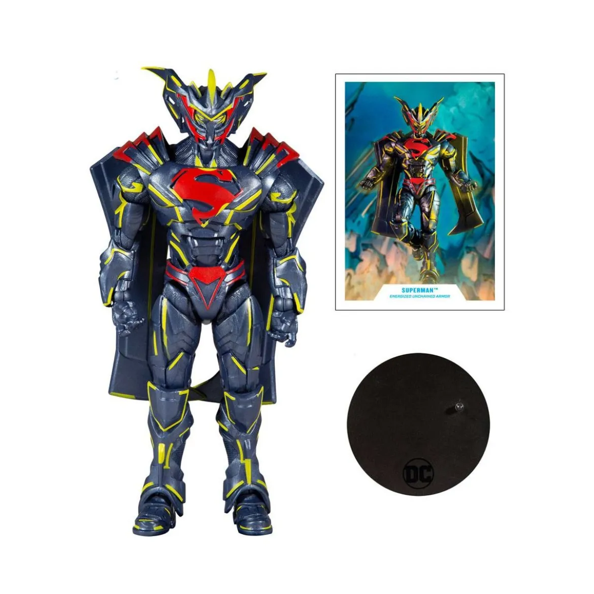 Mc Farlane - DC Multiverse - Superman Energized Unchained Armor (Gold Label) 1/12