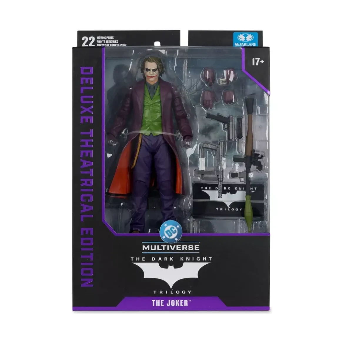Mc Farlane DC Multiverse - THE JOKER - The Dark Knight Deluxe Theatrical Edition