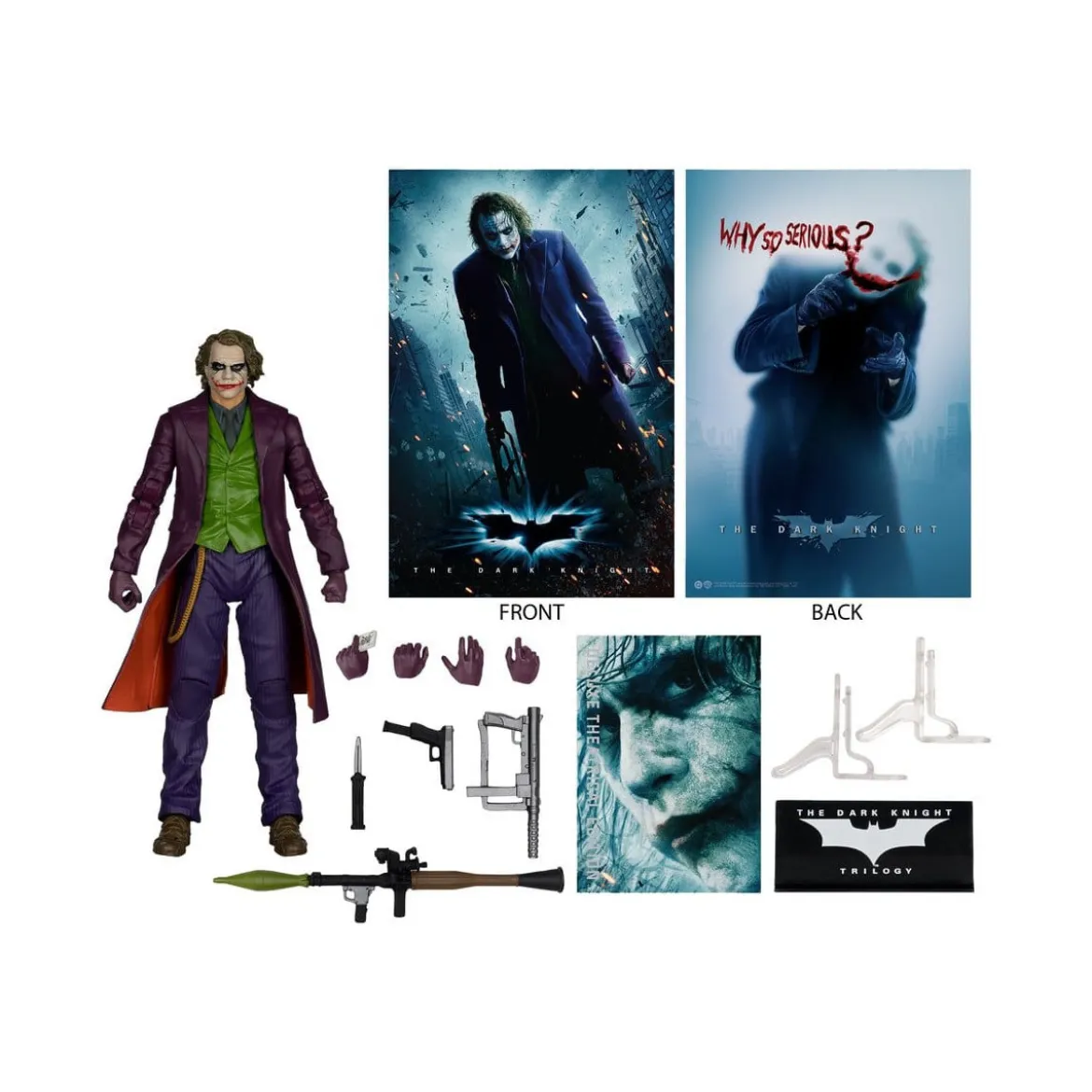 Mc Farlane DC Multiverse - THE JOKER - The Dark Knight Deluxe Theatrical Edition
