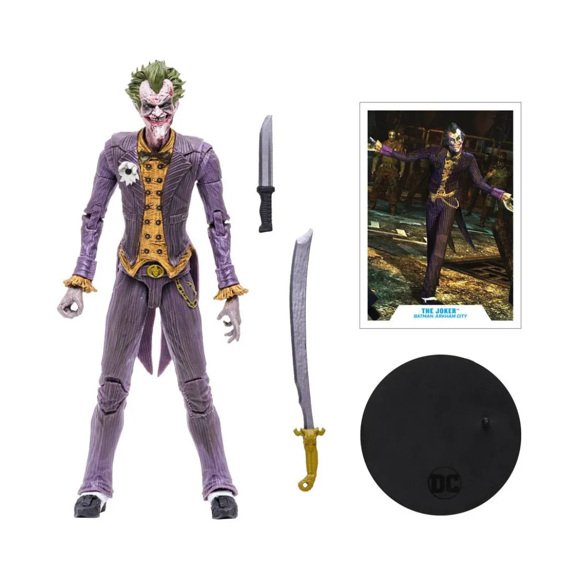 Mc Farlane - DC Multiverse - The Joker (Batman: Arkham City) 1/12