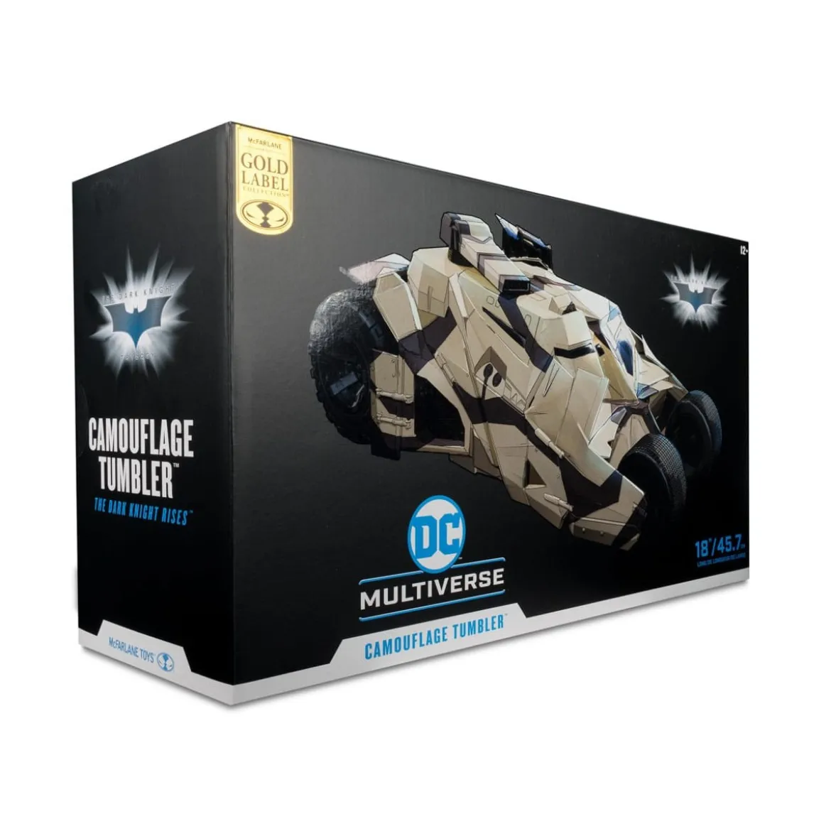 Mc Farlane - DC Multiverse - Tumbler Camouflage 1/12 (The Dark Knight) Gold Label