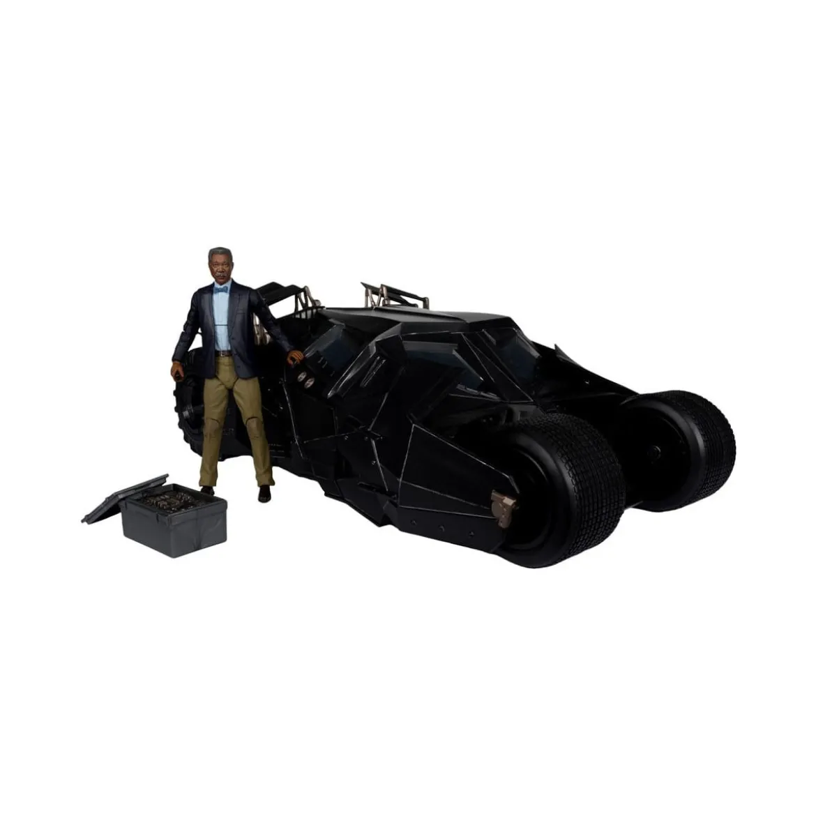 Mc Farlane - DC Multiverse - Tumbler with Lucius Fox 1/12 (The Dark Knight) Gold Label