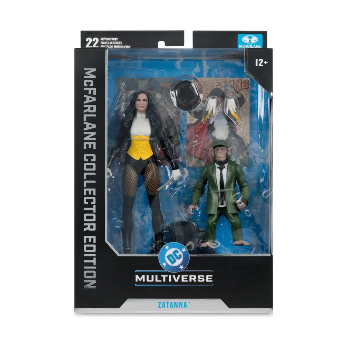 Mc Farlane - DC Multiverse - Zatanna with Detective Chimp Collector Edition 1/12