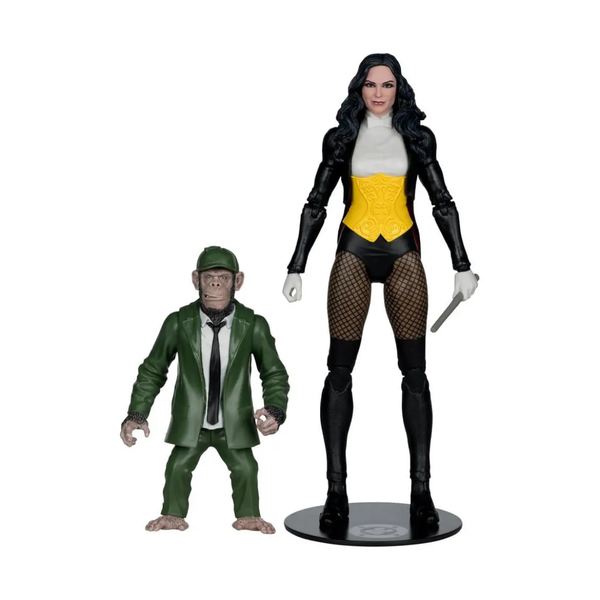Mc Farlane - DC Multiverse - Zatanna with Detective Chimp Collector Edition 1/12