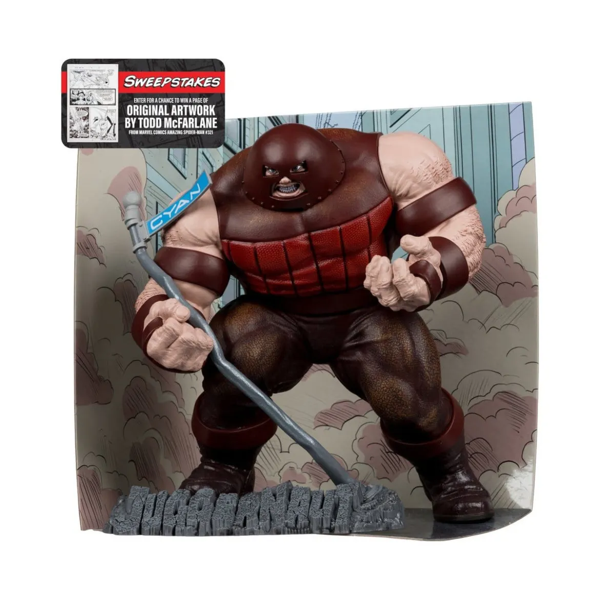 Mc Farlane - Marvel Collection The Juggernaut (Spider-Man 16) Gold Label 1/10