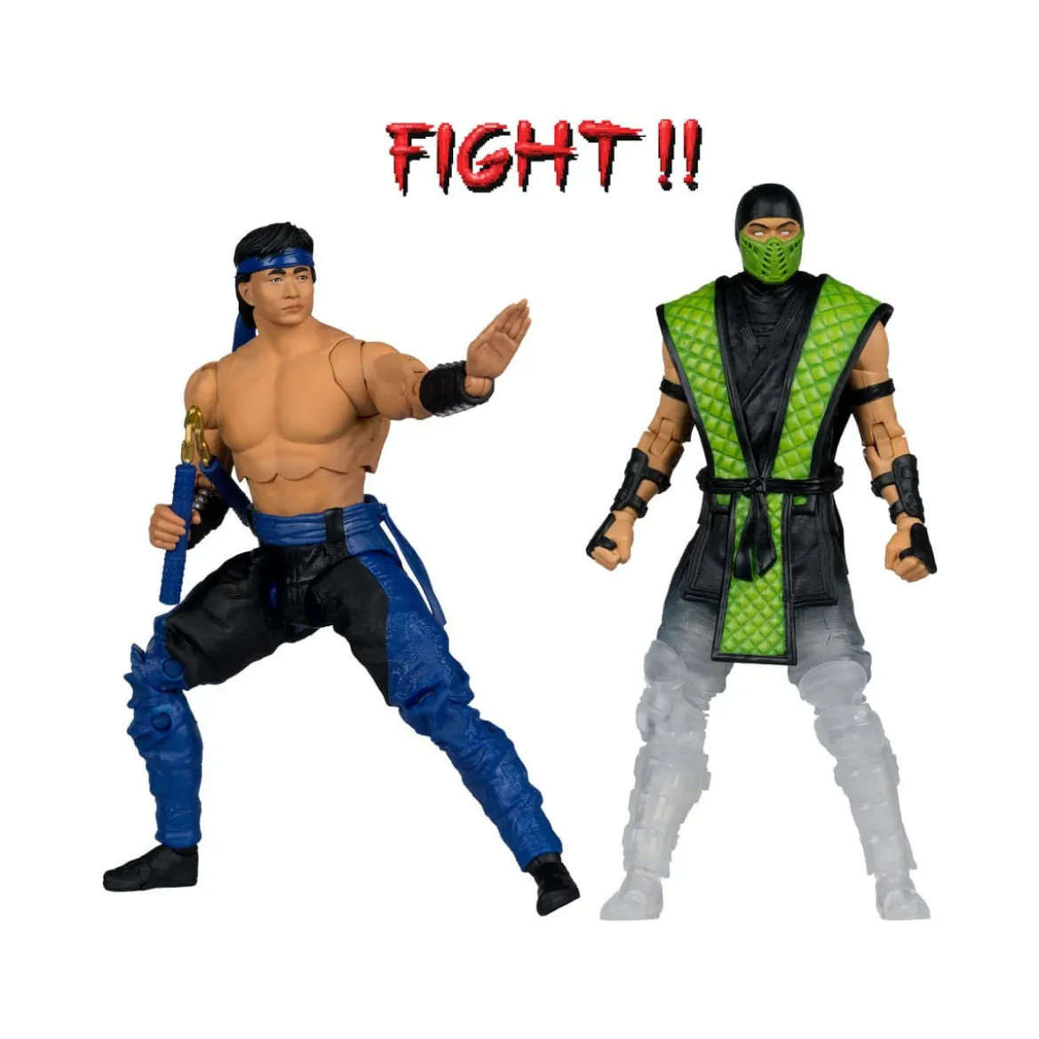 Mc Farlane - Mortal Kombat Klassics - Liu Kang vs. Reptile 2-Pack 1/12