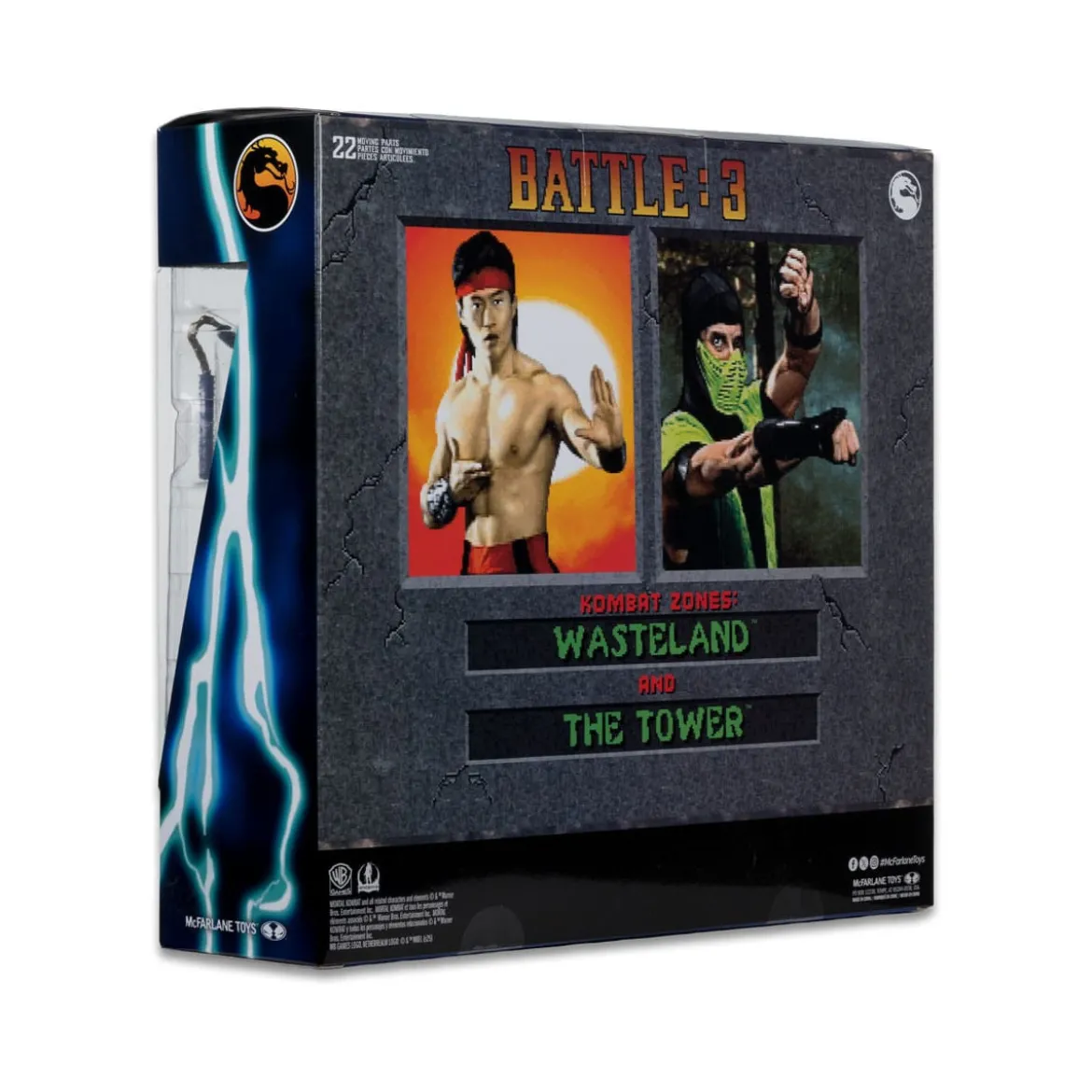 Mc Farlane - Mortal Kombat Klassics - Liu Kang vs. Reptile 2-Pack 1/12