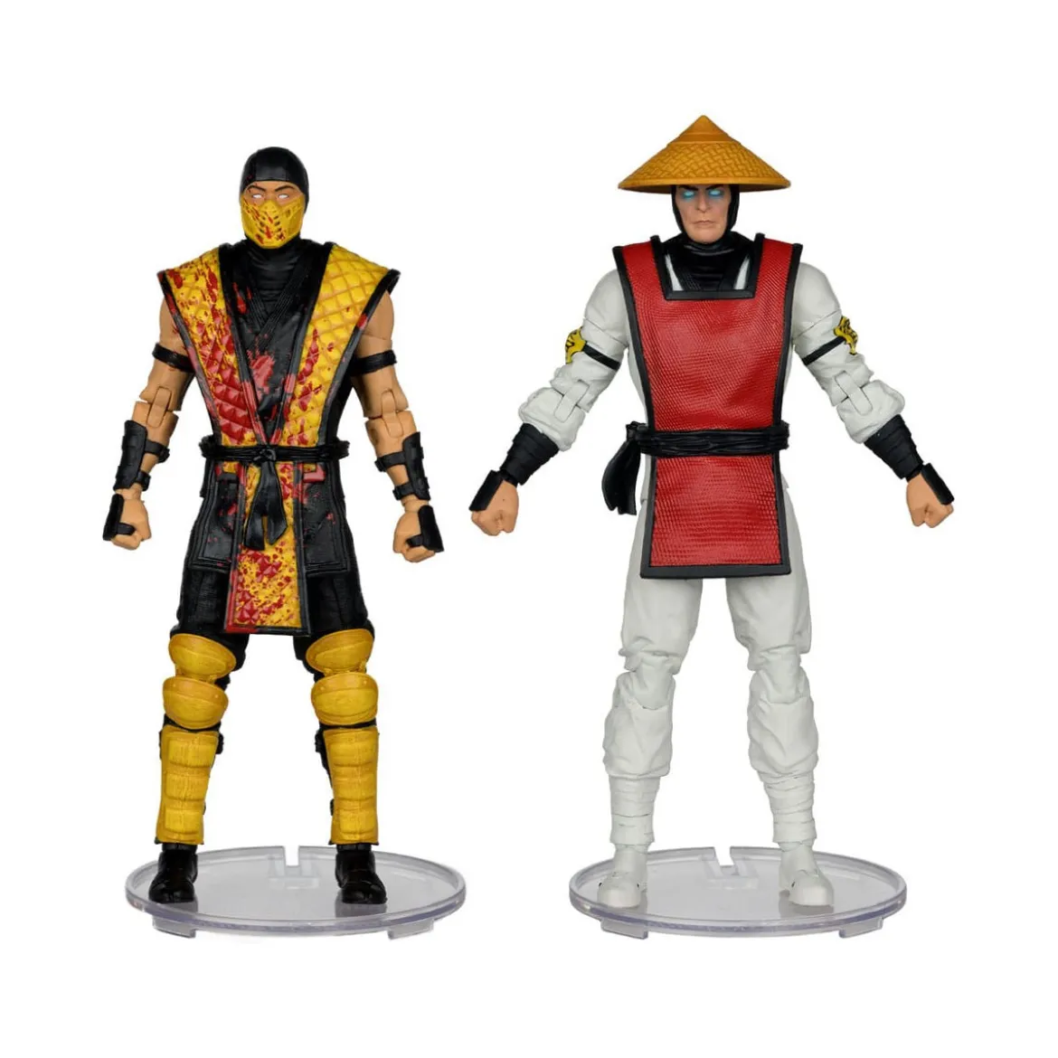 Mc Farlane - Mortal Kombat Klassics - Scorpion vs. Raiden 2-Pack 1/12