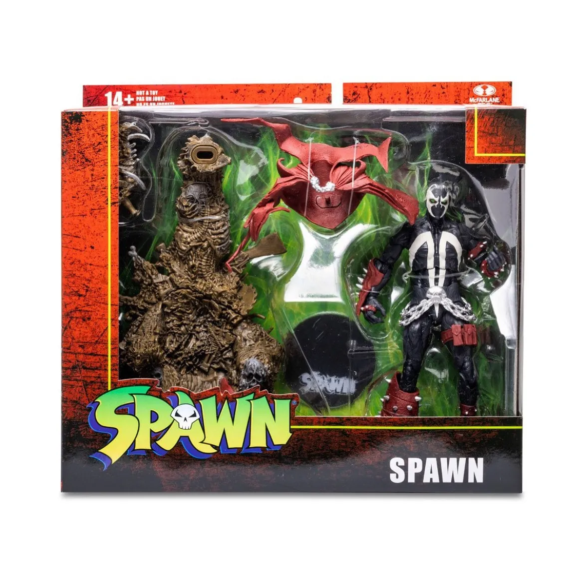 McFarlane Spawn Universe - Spawn Deluxe Set (On Throne) 1/12