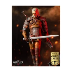 Mc Farlane - The Witcher - Geralt 1/12 - Gold Label