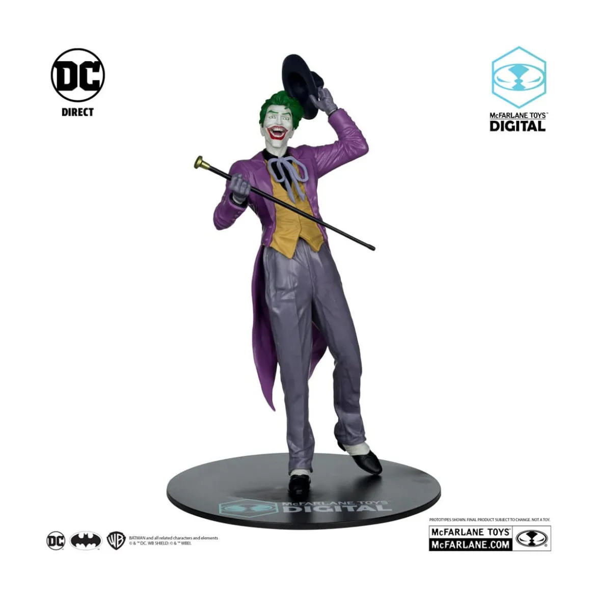 Mc Farlane Toys Digital DC Direct - The Joker by Jason Fabok PVC 1/6