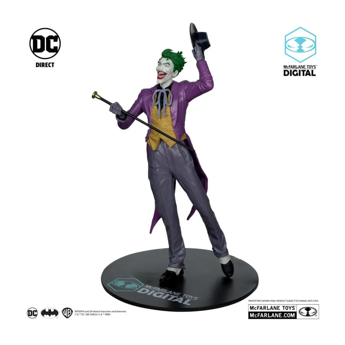 Mc Farlane Toys Digital DC Direct - The Joker by Jason Fabok PVC 1/6