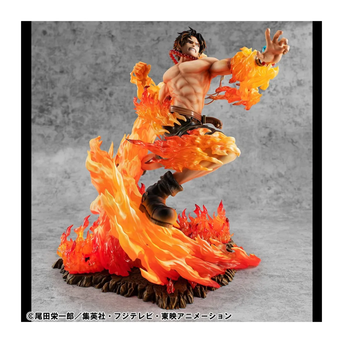 Megahouse One Piece Portrait Of Pirates - P.O.P. NEO-MAXIMUM Portgas D. Ace 15th Anniversary Super Limited Reprint Ver.