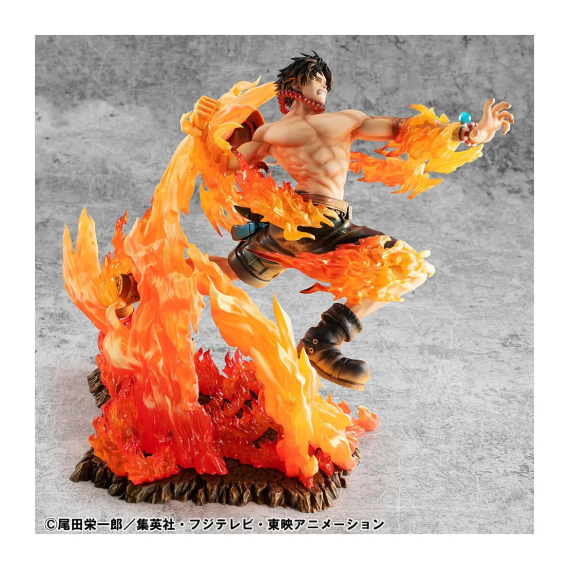 Megahouse One Piece Portrait Of Pirates - P.O.P. NEO-MAXIMUM Portgas D. Ace 15th Anniversary Super Limited Reprint Ver.