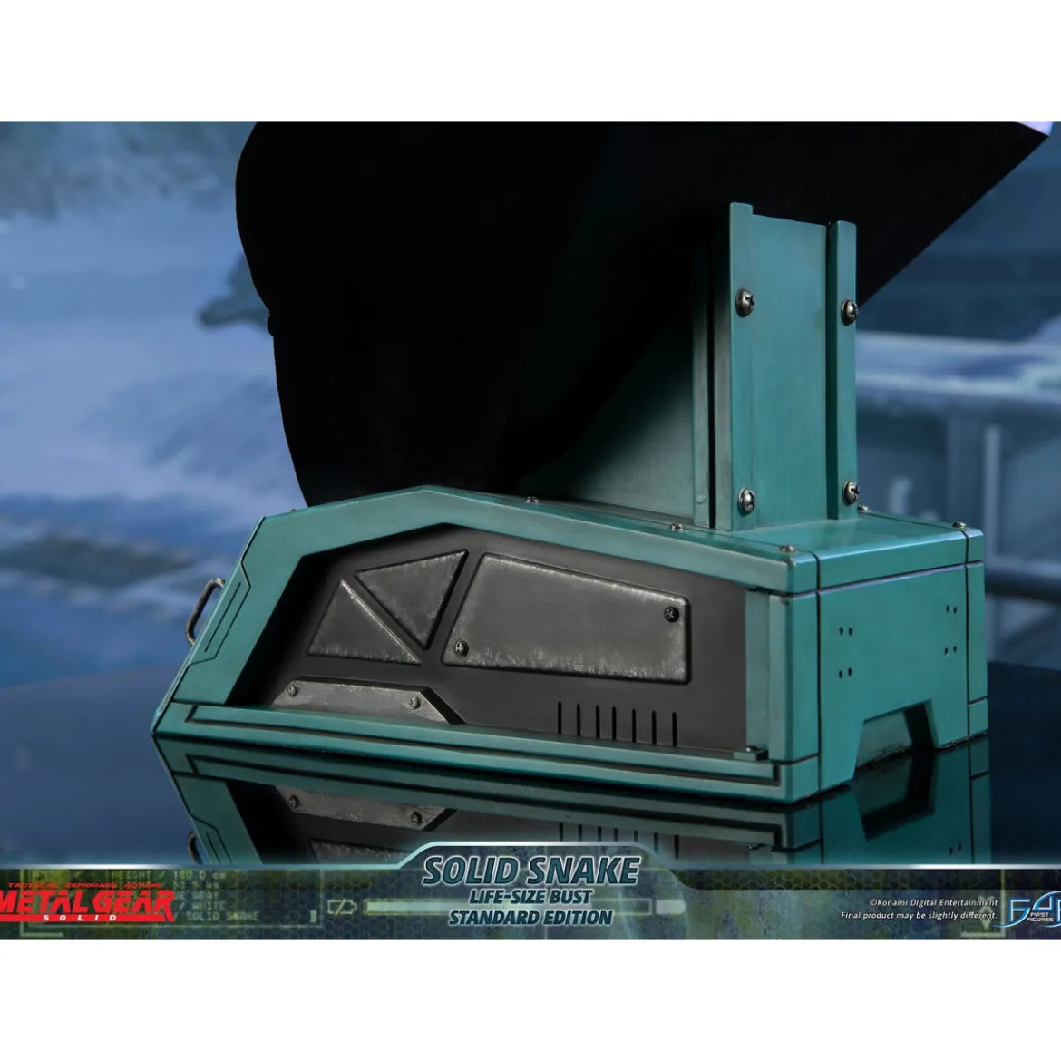 Metal Gear Solid - Buste Solid Snake Life Size - First 4 Figures