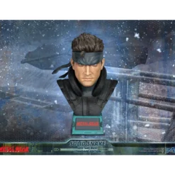 Metal Gear Solid - Buste Solid Snake Life Size - First 4 Figures