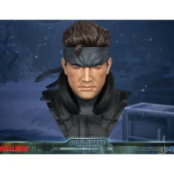 Metal Gear Solid - Buste Solid Snake Life Size - First 4 Figures