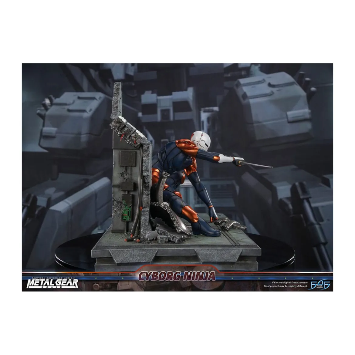 Metal Gear Solid - Cyborg Ninja GRAY FOX - First 4 Figures