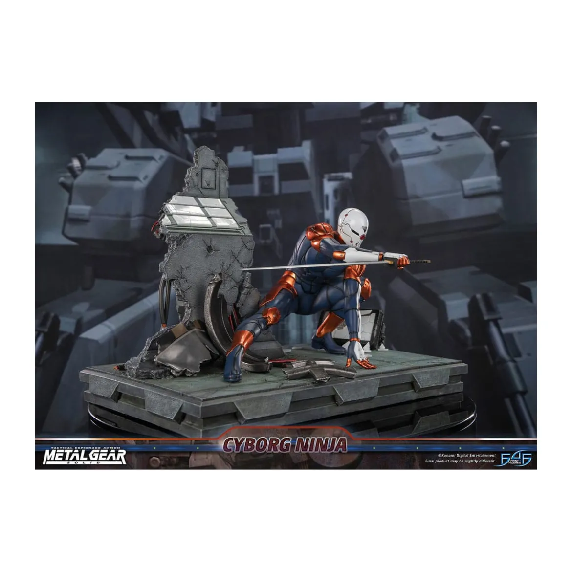 Metal Gear Solid - Cyborg Ninja GRAY FOX - First 4 Figures