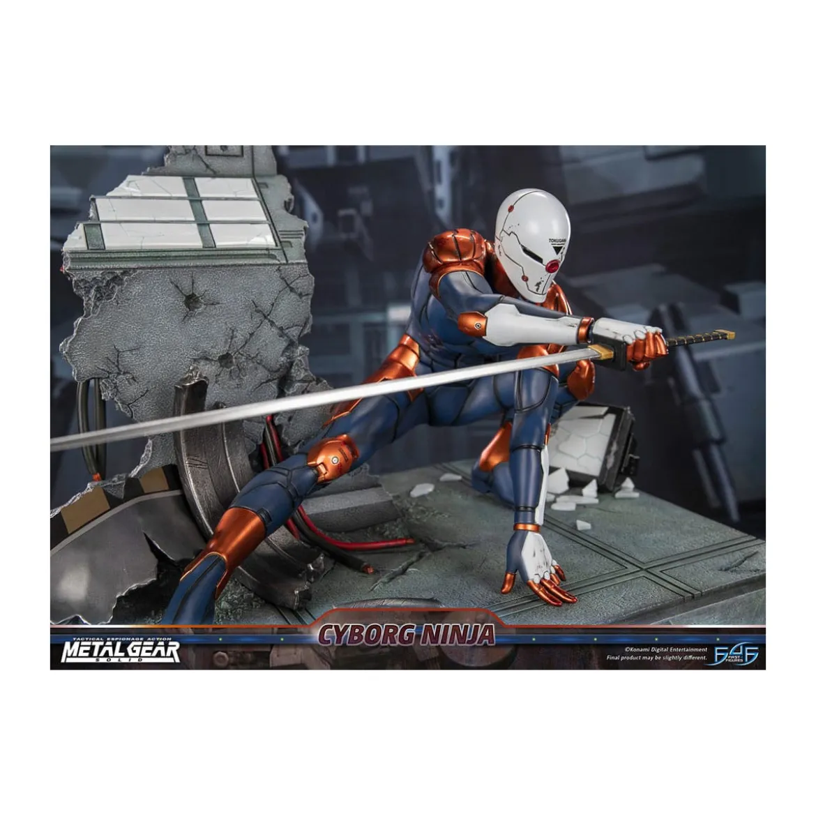 Metal Gear Solid - Cyborg Ninja GRAY FOX - First 4 Figures
