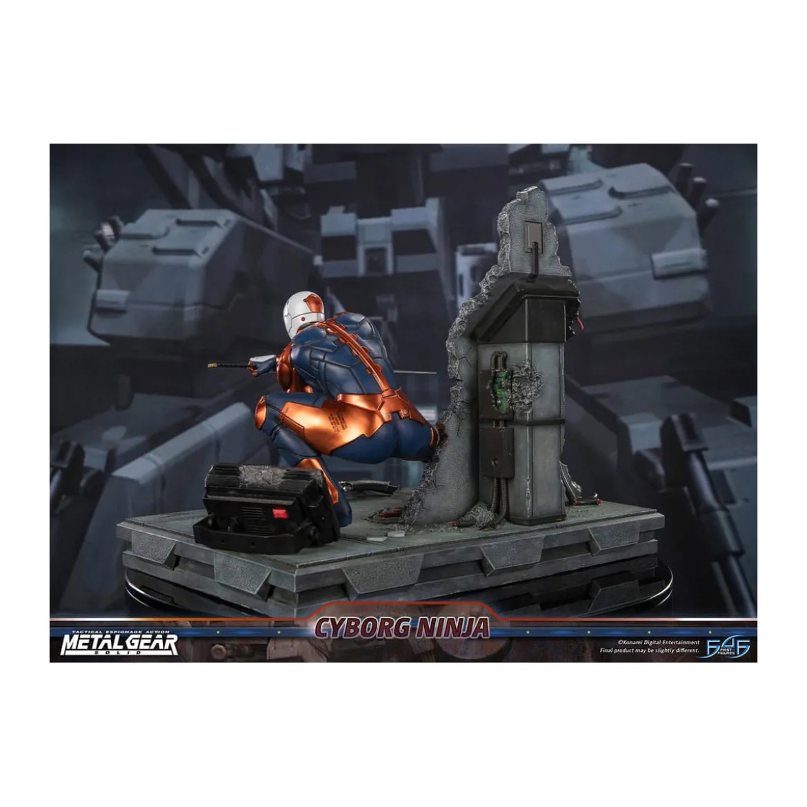 Metal Gear Solid - Cyborg Ninja GRAY FOX - First 4 Figures