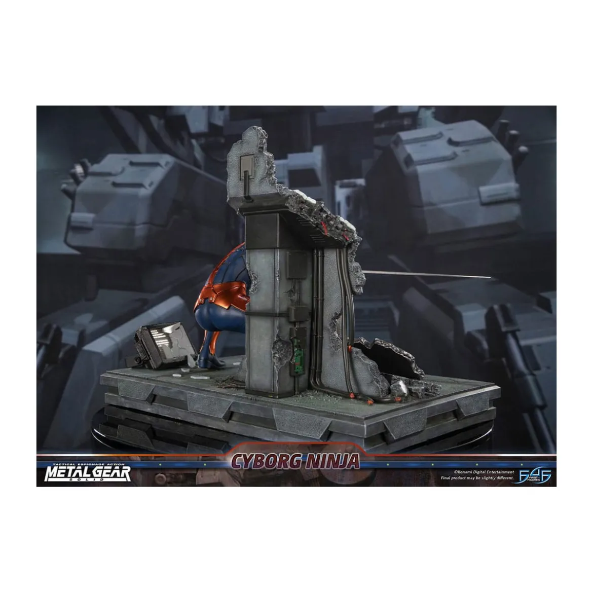 Metal Gear Solid - Cyborg Ninja GRAY FOX - First 4 Figures