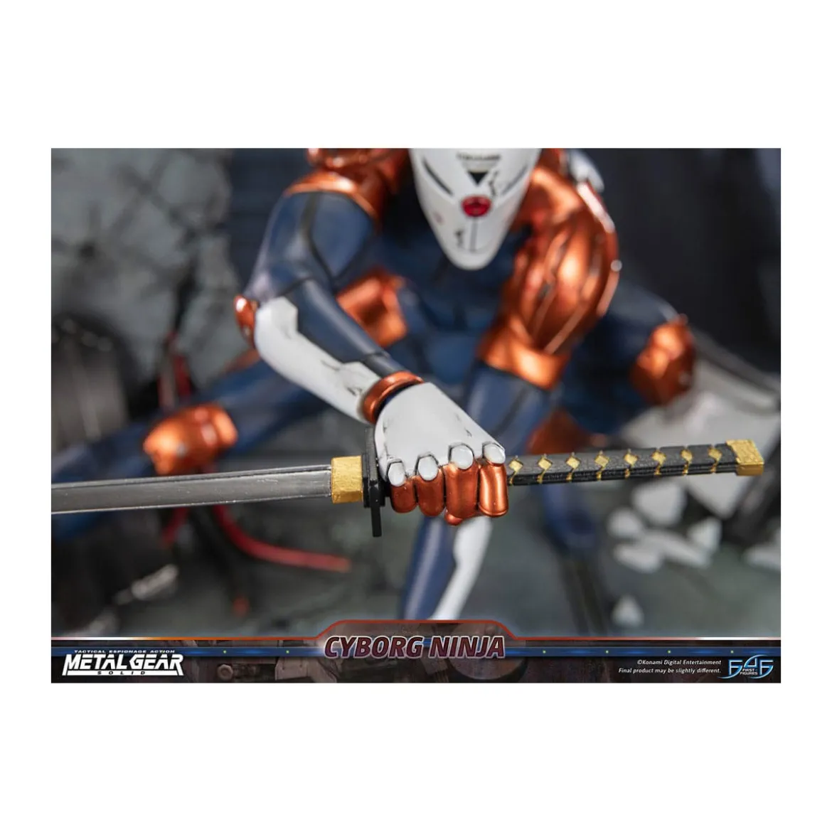 Metal Gear Solid - Cyborg Ninja GRAY FOX - First 4 Figures