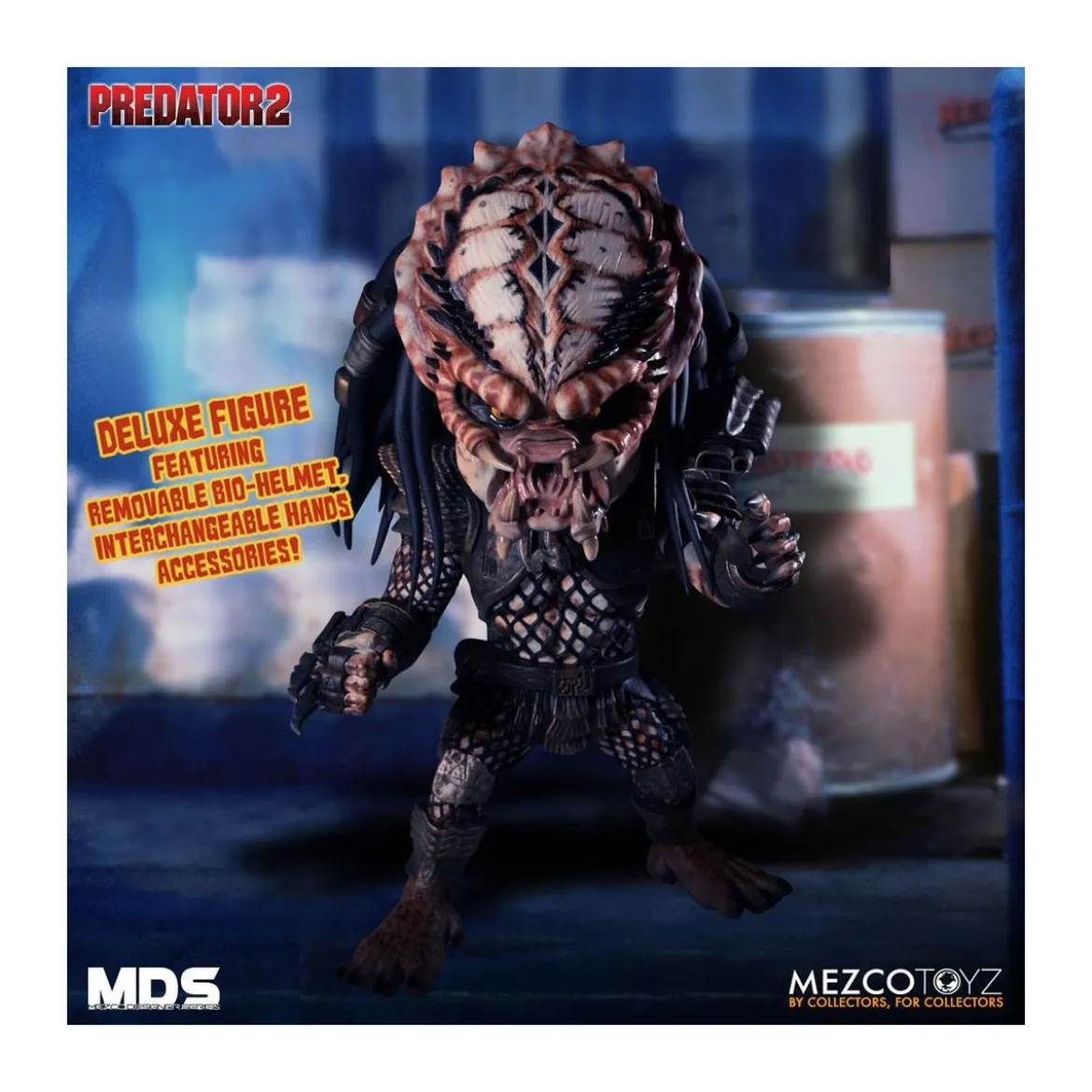 Mezco Designer Series - MDS - Deluxe City Hunter Predator 2