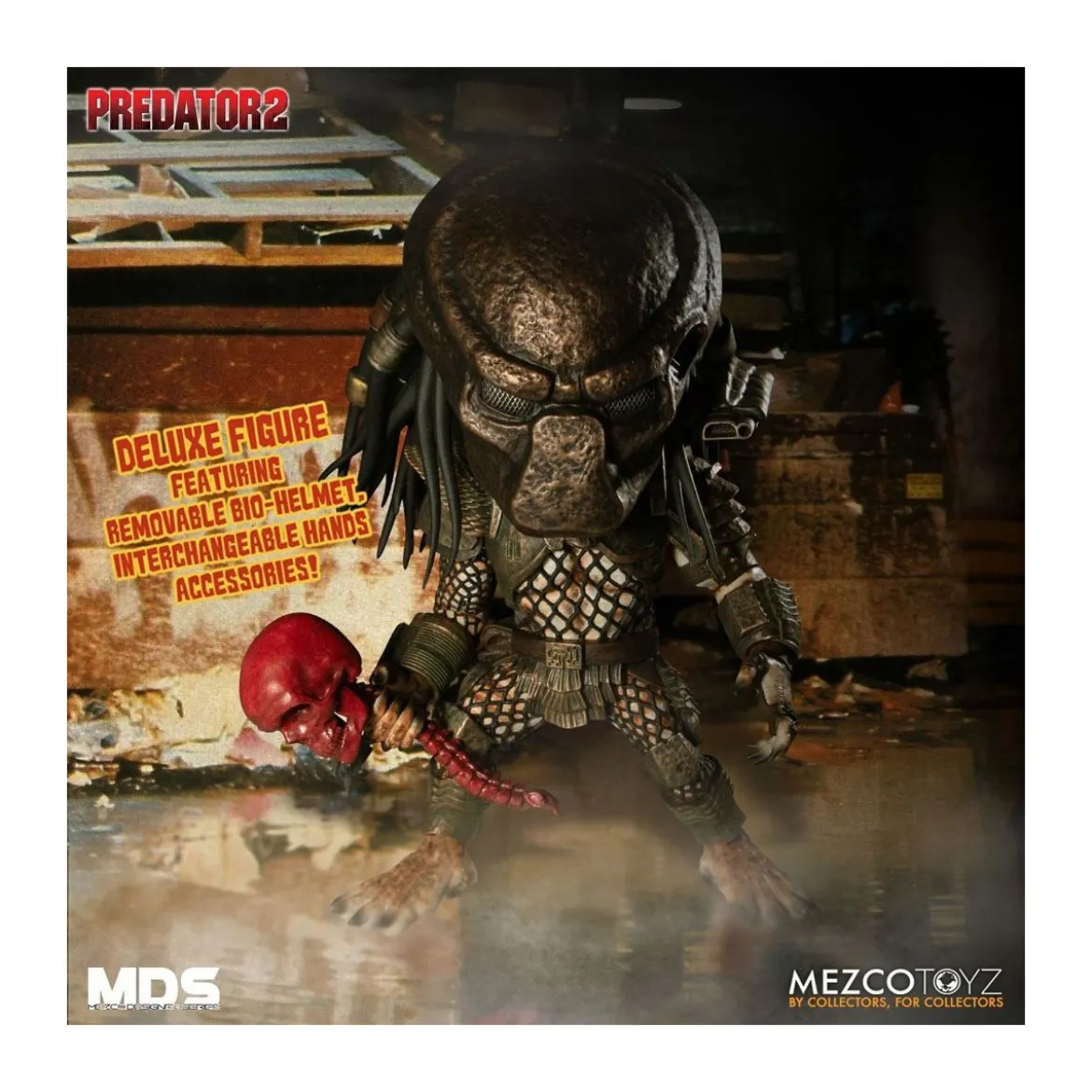 Mezco Designer Series - MDS - Deluxe City Hunter Predator 2