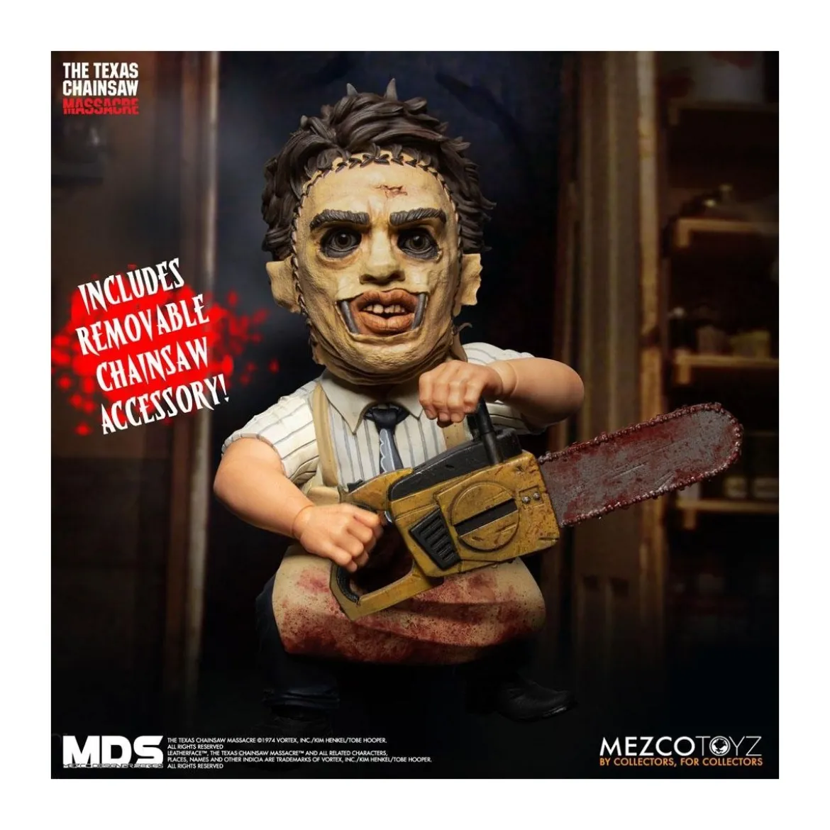 Mezco Designer Series - MDS - Leatherface - The Texas Chainsaw Massacre