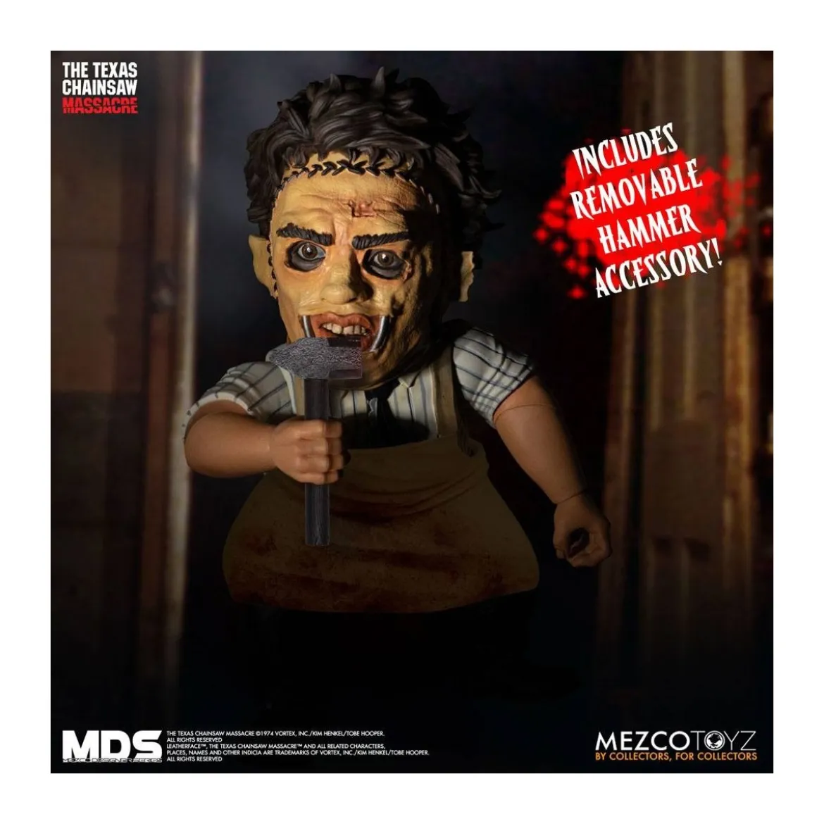 Mezco Designer Series - MDS - Leatherface - The Texas Chainsaw Massacre