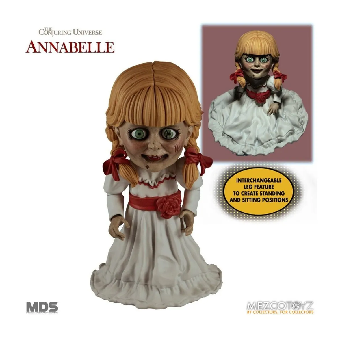 Mezco Designer Series - MDS- The Conjuring Universe - Annabelle - 15cm